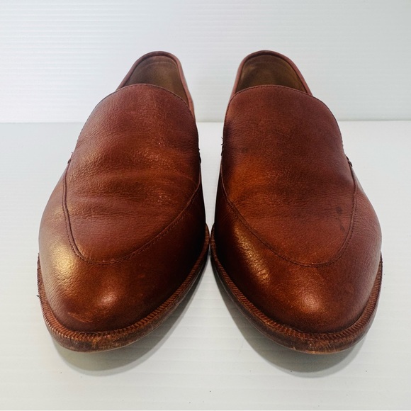 Madewell Frances Brown Leather Loafers Size 7 1/2 - Picture 7 of 14